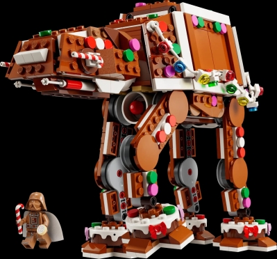 Win A Lego Gingerbread At At Walker V29