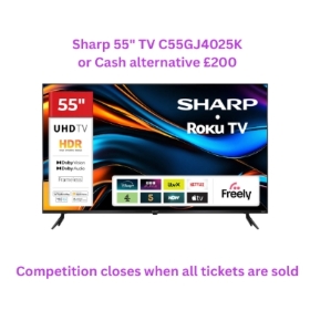 Win A 50 inch TV