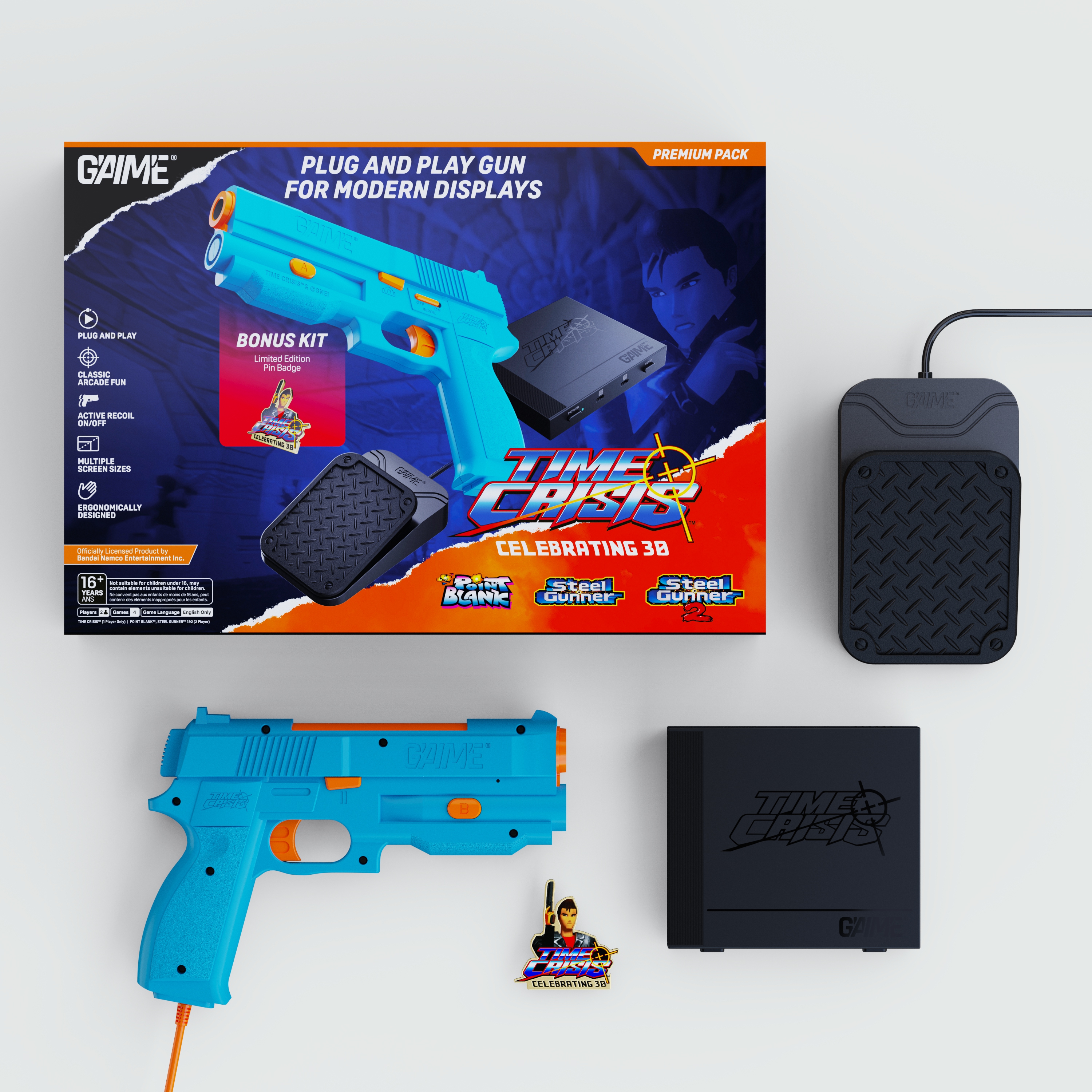 G'AIM'E TIME CRISIS+ PREMIUM PACK